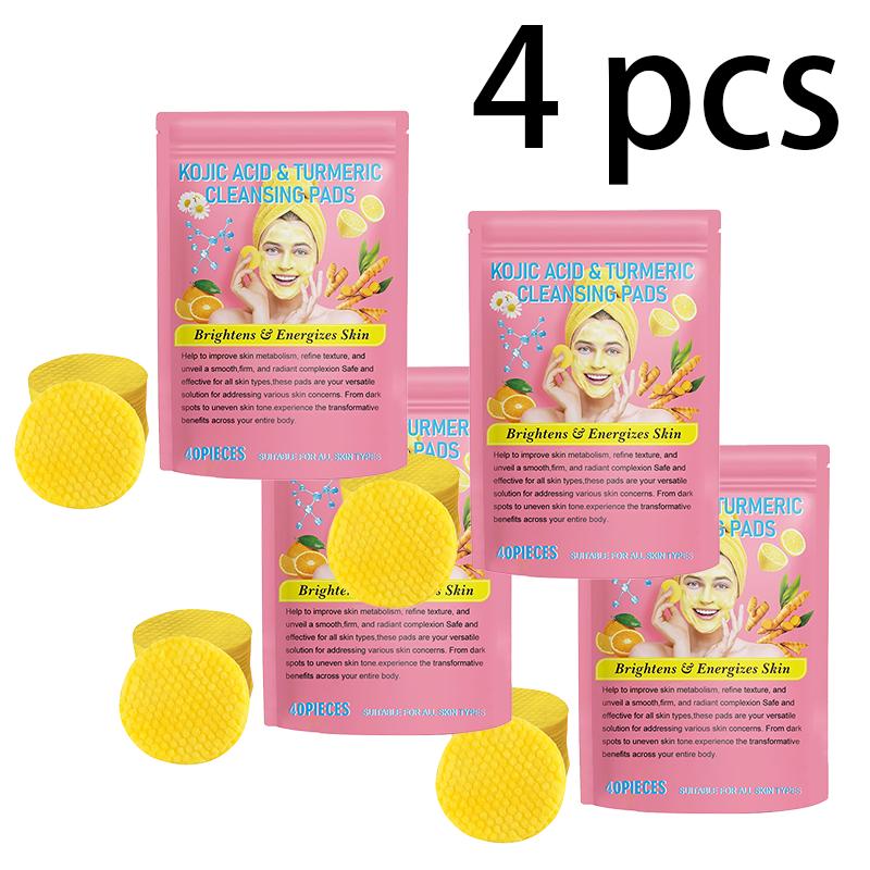 

Очищающие диски с трикарбонатом куркумы EELHOE Мягкий очищающий уход за кожей лица без акне Осветление и очищение пор