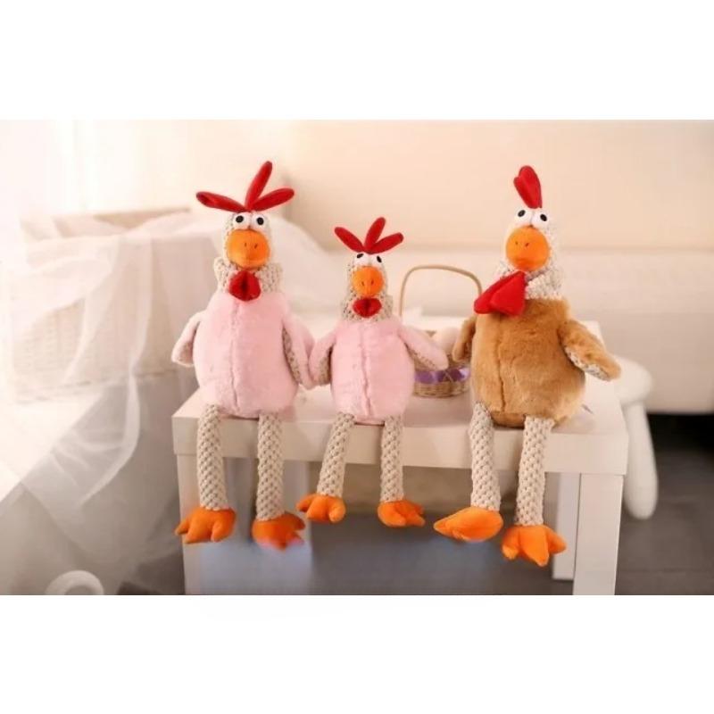 High Quality Cute Chick Hen Rooster Plush Toy Pillow Christmas Gift