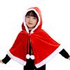 Capa de Natal KEKVE (Estilo com Capuz) Traje de Natal, Cosplay de Natal, Poncho Manto de Papai Noel Feminino, Roupa de Papai Noel, Traje de Véspera de Natal