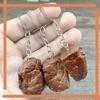 Simulation Beef Block Beef Keychain PVC Simulation Food Keychain Beef Cubes Keyring  Bag Pendant