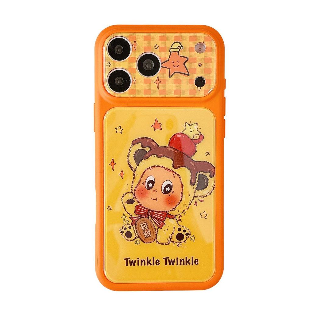 Star Man Cartoon Clear View Shockproof Case for iPhone 15/14 & 17/16 PROMAX