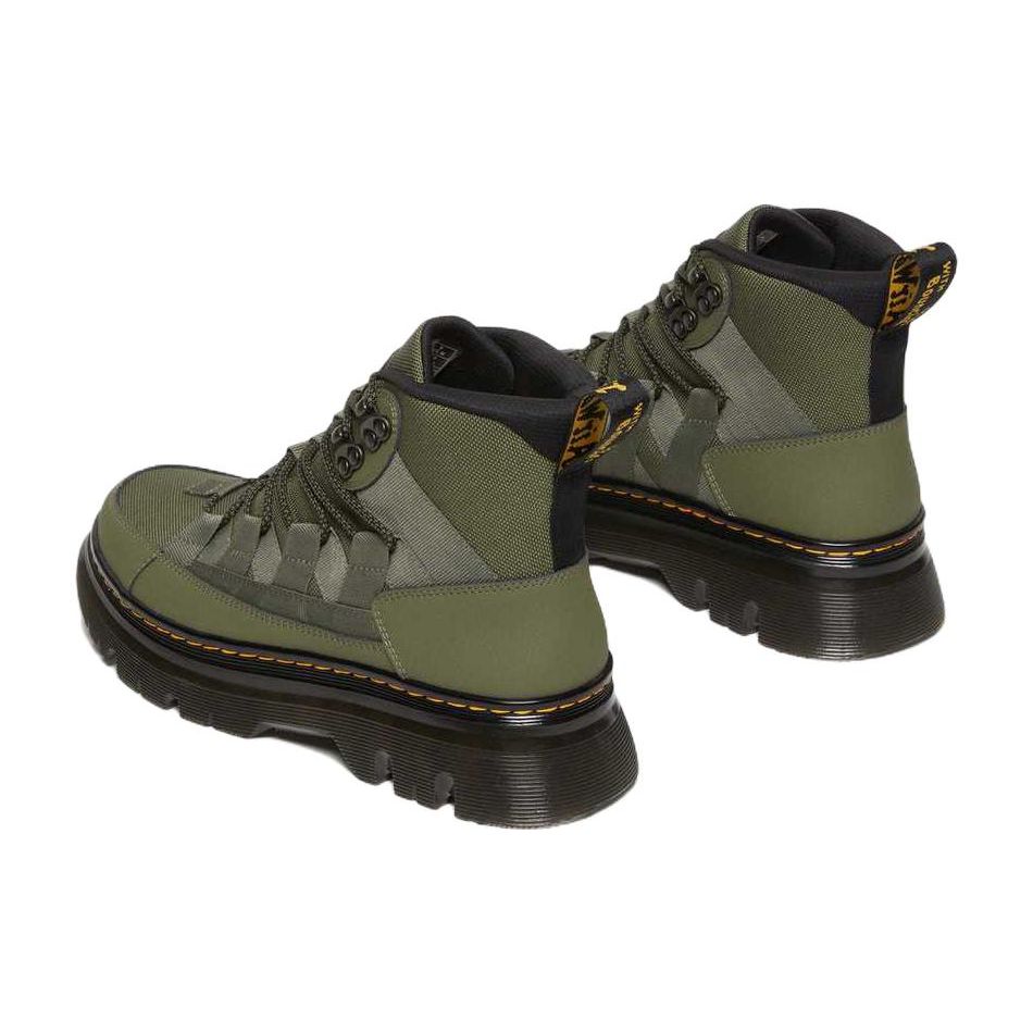 Dr. Martens Boury Round Toe Lace-Up Short Boots Unisex boots Green 27831384