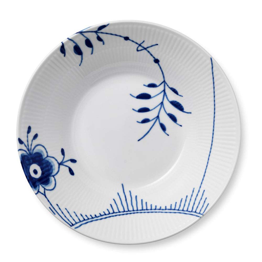 

[Officially Imported] Royal Copenhagen Blue Fluted Mega Pasta Plate, 24cm, Wedding Gift, Product Number 1016910