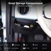 For Fiat 500 2010-2026 Car Dashboard Driving Position Storage Box Organizer Tray Coin Cell Phone Holder ABS Storage Accessories