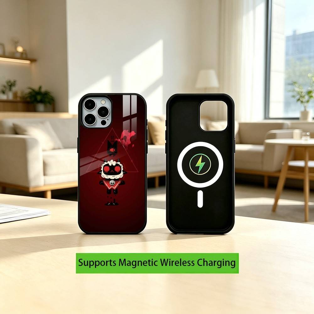 Game Cult of the Lamb Gift Phone Case For iPhone17,16,15,14,13,12,11 Plus,Pro Supports Magnetic Wireless Charging