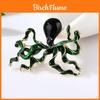 Animal Octopus Brooch Alloy Pin Accessory For Fashionable Men And Women