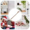 24day Christmas Advent Calendar 2026 Wooden Ornament Santa Claus Climbing Stairs Calendar Home Decoration Desk Sign  Xmas Gift