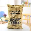 Creative Simulation Cement Sand Rice Flour Buckwheat Throw Pillow: Prank Gag Nap & Seat Cushion
