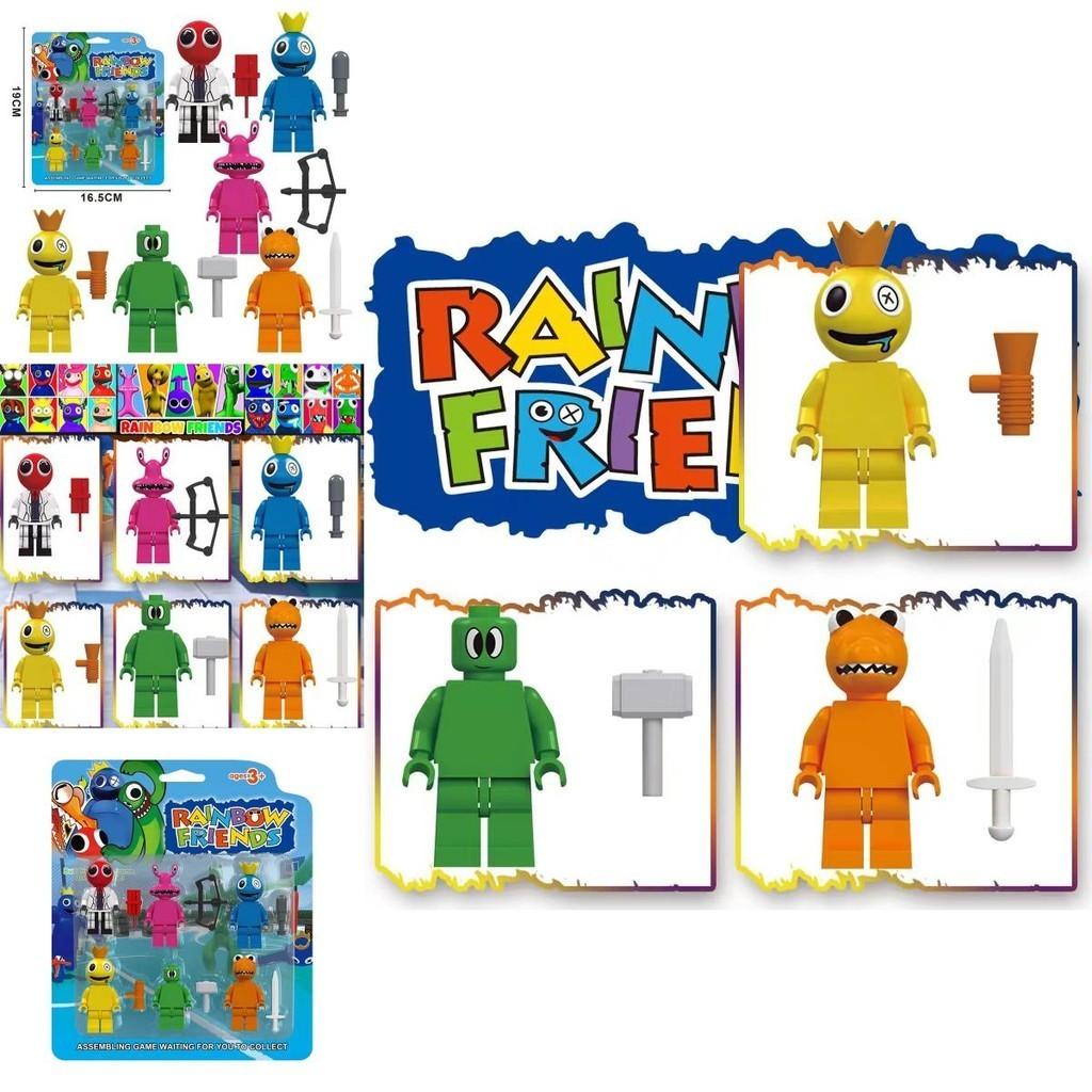 Roblox Rainbow Friends Blocchi da Costruzione Action Figure Bambini Regalo di Natale Collezione