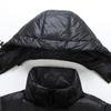 Thicken Autumn Winter Men Coats Detachable Hood Mens Puffer Jacket Sleeveless White Duck Down Vest Jackets Warm Hooded Jacket