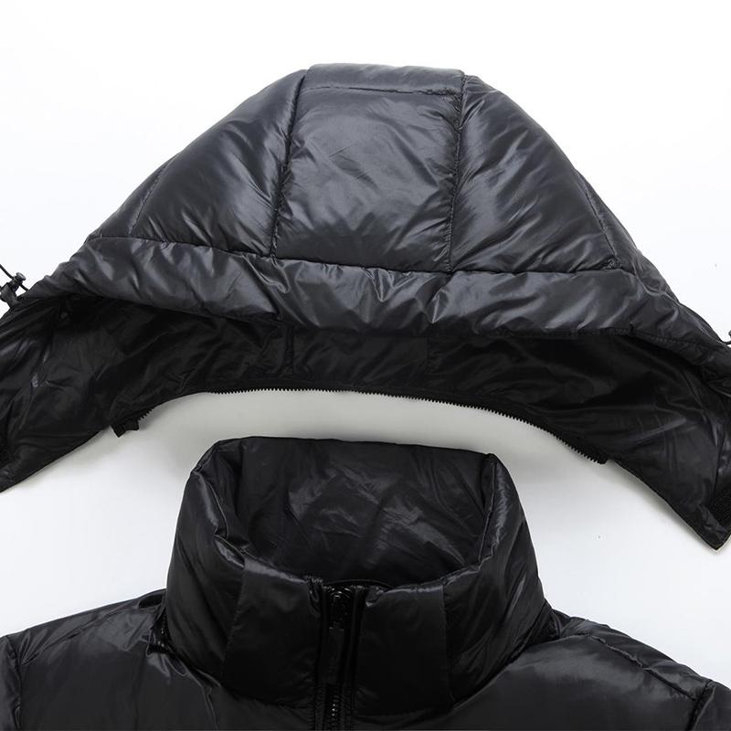 Thicken Autumn Winter Men Coats Detachable Hood Mens Puffer Jacket Sleeveless White Duck Down Vest Jackets Warm Hooded Jacket