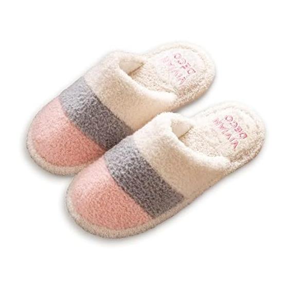 [VIVIAN DECO] Slippers for indoor guests, ladies, washable, stylish, cute, summer, toilet room shoes, slippers, pile, towel, fabric, Scandinavian