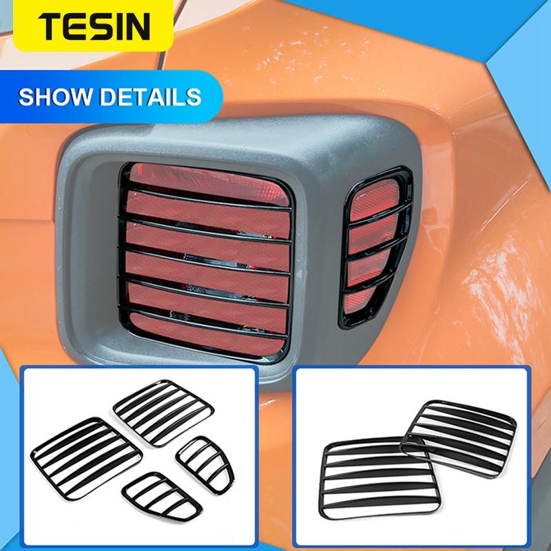 TESIN Car Tail Light Lamp Decoration for Jeep Renegade 2016 2017 2018    2022 Taillight Cover Exterior