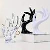 1PC Resin Material Transparent Bracelet Display Exquisite Jewelry Display Stand Home Decoration 16.5x7cm