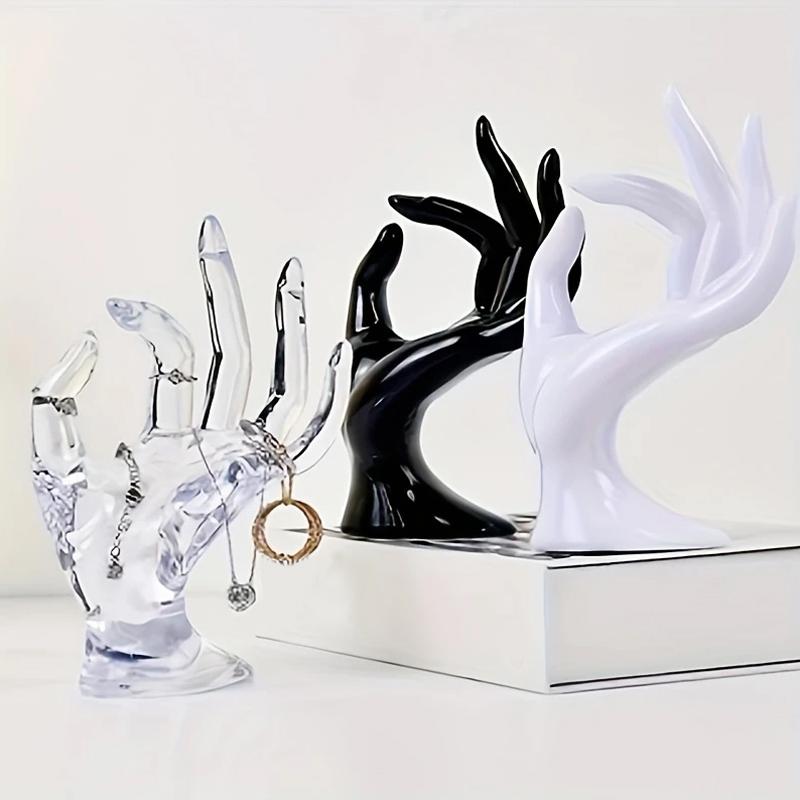 1PC Resin Material Transparent Bracelet Display Exquisite Jewelry Display Stand Home Decoration 16.5x7cm
