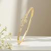 Cross Flower Zircon Bracelet: Light Luxury Mother-of-Pearl Four-Leaf Clover Jewelry