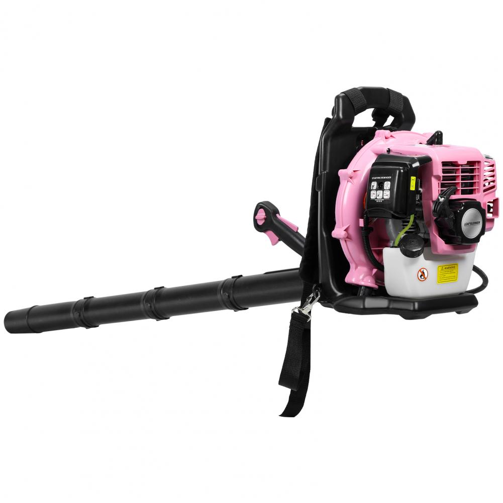 52CC 2-Stroke Backpack Gas Leaf Blower, Gas Powered Snow Blower, 550 CFM Powerful Clearing Tool for Lawn Care Yard Dust Debris