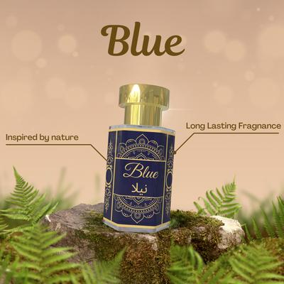Blue Attar Perfume Oil 5ml | Alcohol-Free Attar | Long-Lasting