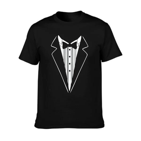 Tuxedo Fancy Dress Funny Mens T-Shirt Size S-5XL M