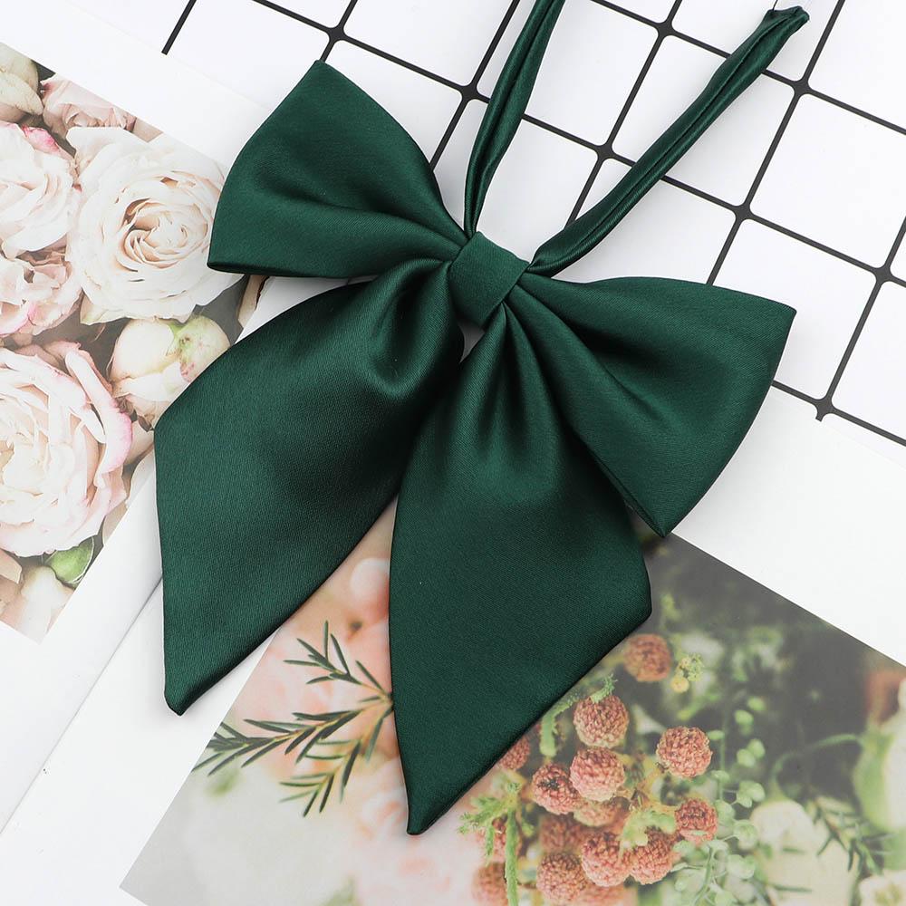 Perfect Match Colorful Women‘S Shirts Bowtie Ladies Girl School Wedding Party Bowknot Pink Bule Black Classic Butterfly Knot Suits Accessories