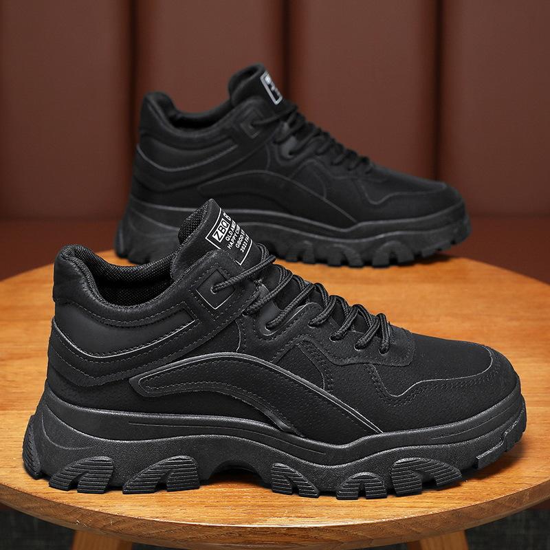 

Весенняя мужская обувь, новая рабочая страховая обувь, мужская трендовая универсальная нескользящая износостойкая обувь для строительных работ, повседневная обувь для доски 44