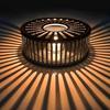Creano Designer Stainless Steel Tea Warmer with Tea Light Holder Tea Cosy Stable Not Rattling Rechaud Suitable for All Teapots