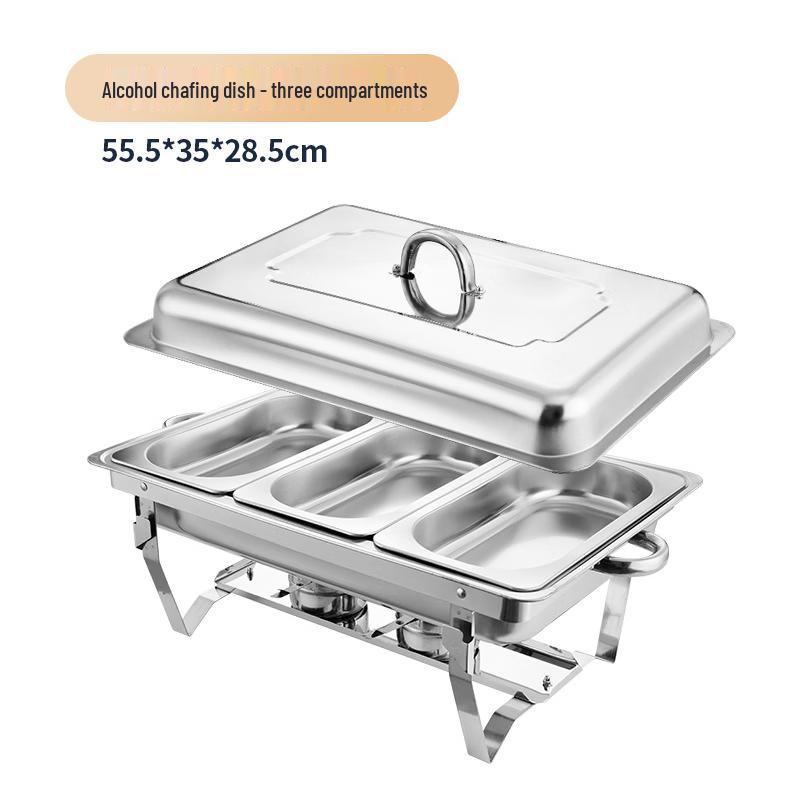 

Wutuo Foldable Stainless Steel Chafing Dish