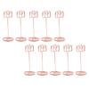10PCS Table Number Holders Envelope Shape Metal Card Clips for Photo Menu Place Cards Restaurant Wedding Party
