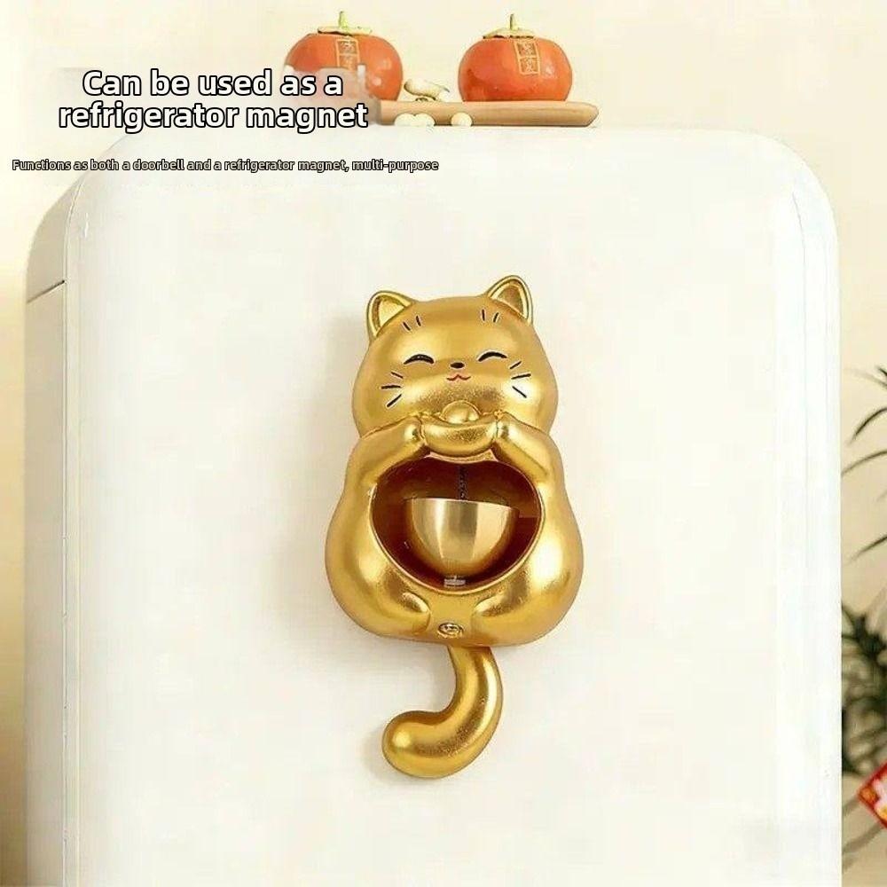 Good Luck Magnetic Doorbell Creative Entry Reminder Bell Shopkeepers Windbell  Living Room
