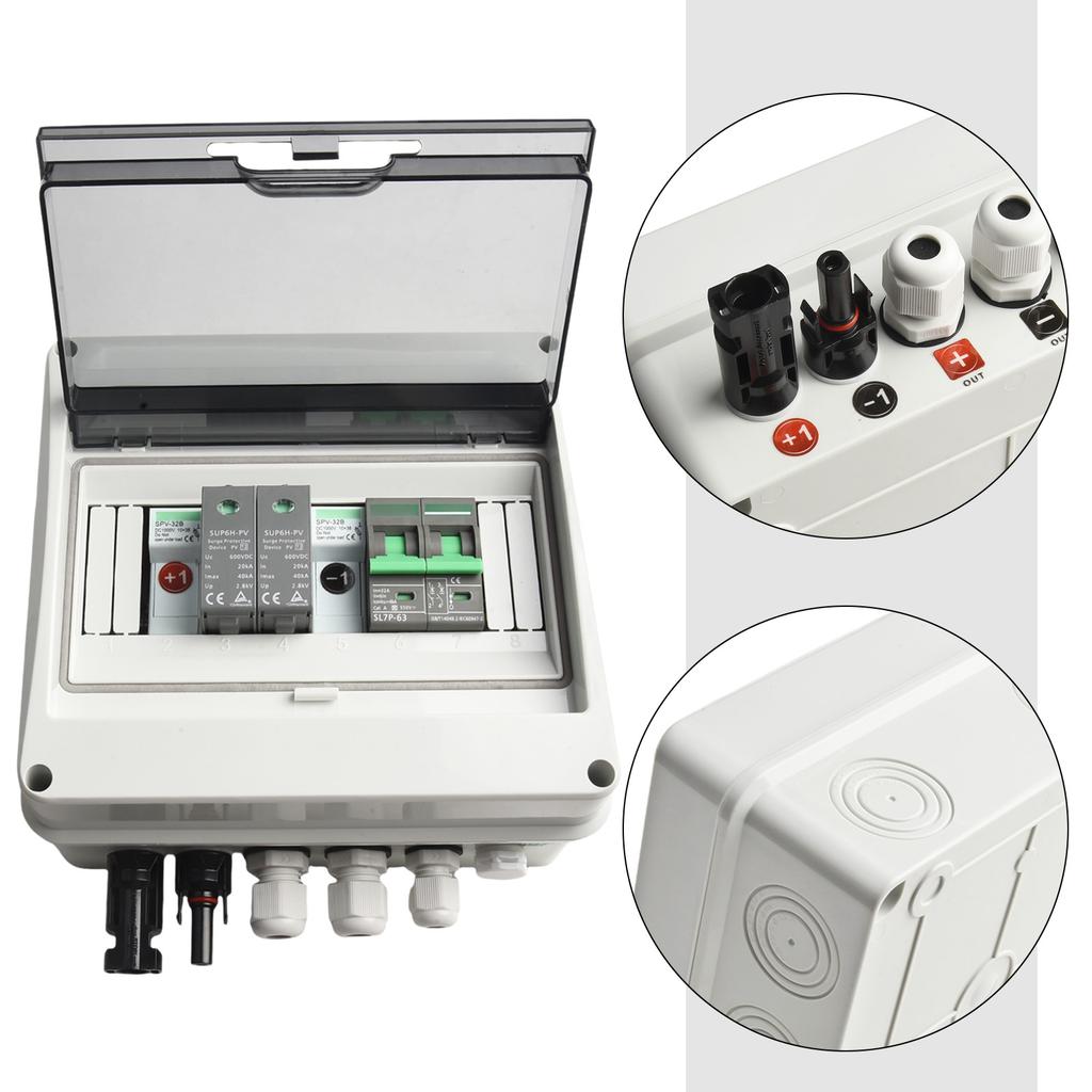Practical High Quality PV Combiner Box For PV Plants For Residential Rooftop Protection Replacement Waterproof