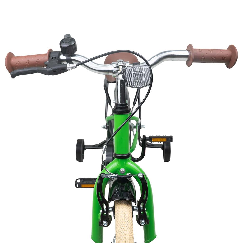 Kids  Bicycle 16 Inch for Ages 4 6 Green