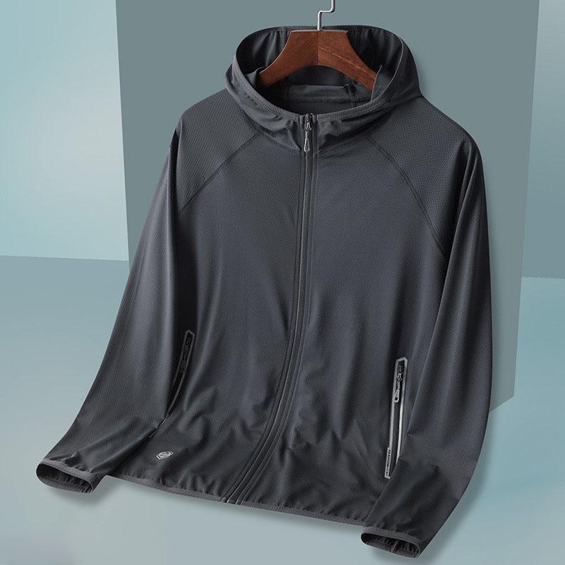 men Summer Anti-UV Jacket Outdoor Quick Dry Sun Protection Windbreaker Men Hiking Camping Climbing Elasticity Coat
