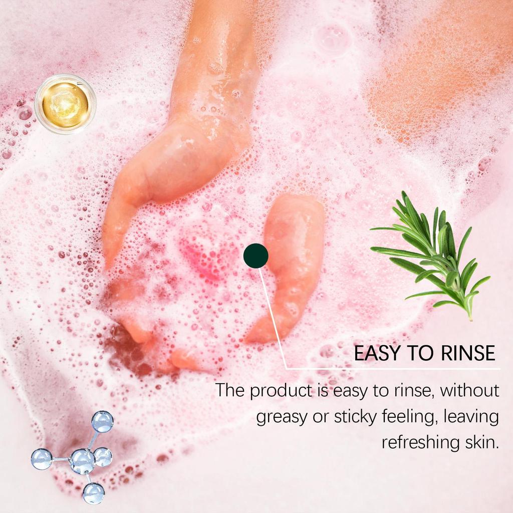 OceAura Christmas bath ball set, color bath ball, moisturizing, long-lasting fragrance, plant cleansing, holiday care 120g