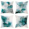 Blue and White Marble PillowcaseSuitable for Sofa Car Bedroom Decorative Cushion Cover Pillow Cover
