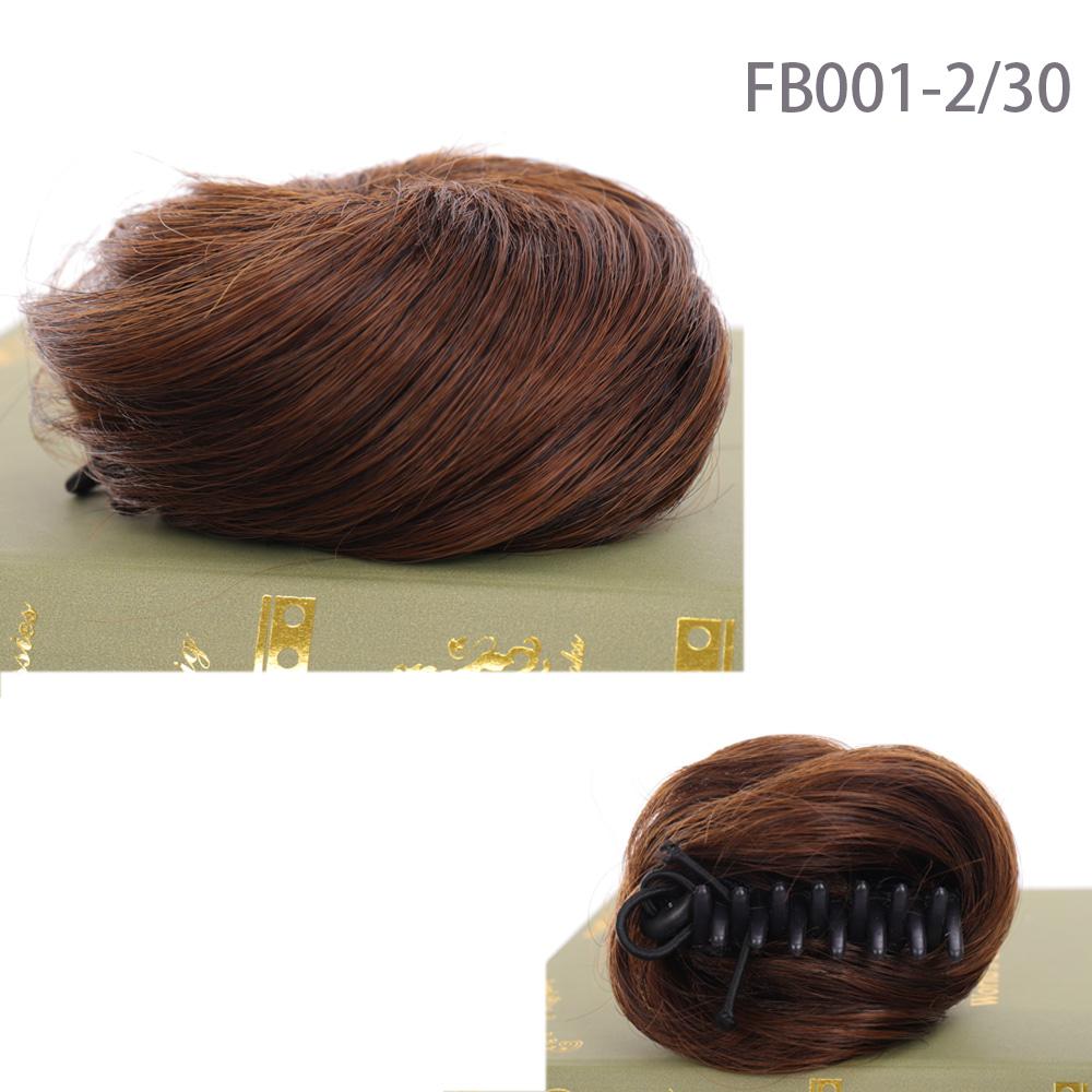 Bybrana Ladies Wear Clip-On Hair To Groom Their Hair Every Day. Natural Synthetic Hair