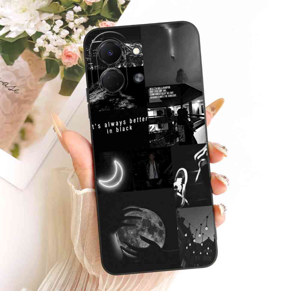 For Tecno Spark Go 3 Case Petty Girl Cover Phone Cases For Tecno Spark Go3 SparkGo 3 Back Cover Fundas Soft Silicone Bumper