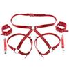 Handcuffs Sex Toys PU Leather Body Harness Cuffs Bondage Straps  Kit Erotic Adult Sex Toys For Couples Party Sexy Accessorie
