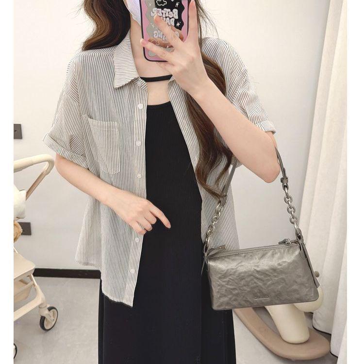 

Elegant Spring Maternity Dress + Top – French Style Fashion for Expecting Mothers L