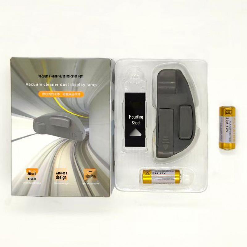 Trådlös dammsugarlampa kompatibel med Dyson för dammdetektering