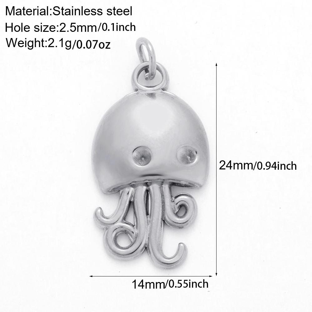 stainless steel Zircon Pendants women Necklace for choker Women DIY Pendant shell Starfish Conch charms necklace women Zircon