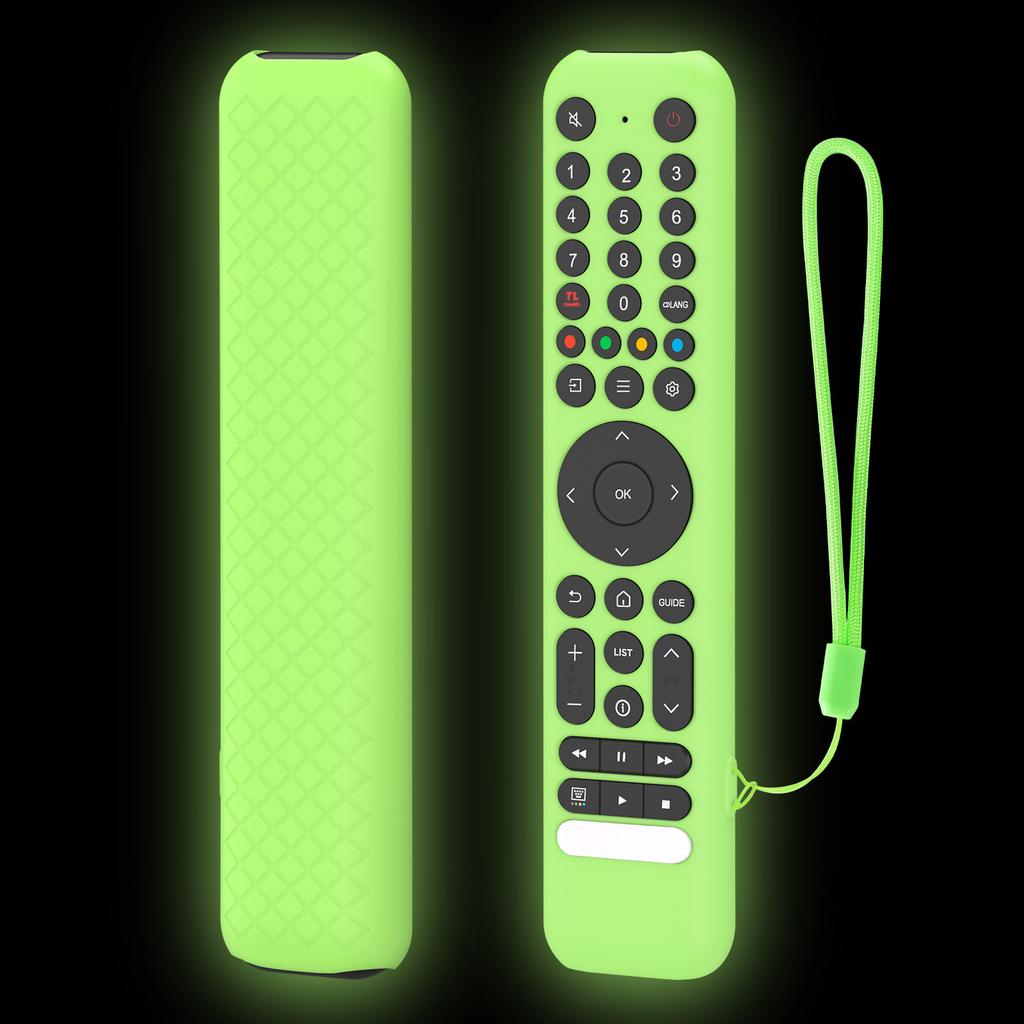 Schutzhülle aus Silikon für TCL RC716 RC833 Fernbedienung mit rutschfestem Design und abnehmbarem Lanyard