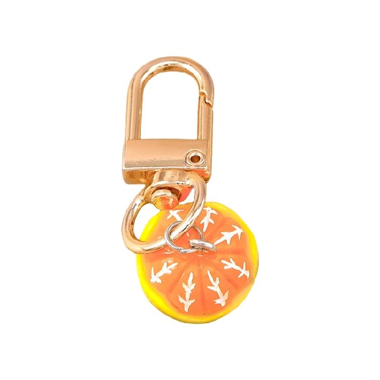 Whimsical Fruit Themed Keyring Decorative Charm For Backpacks Luggage Keys Trendy Accessory Gift