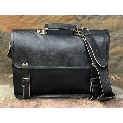 Leather Messenger Bag Laptop Bag Black Bag Leather Satchel Bag Briefcase Bag Side Bag Cross Body Bag