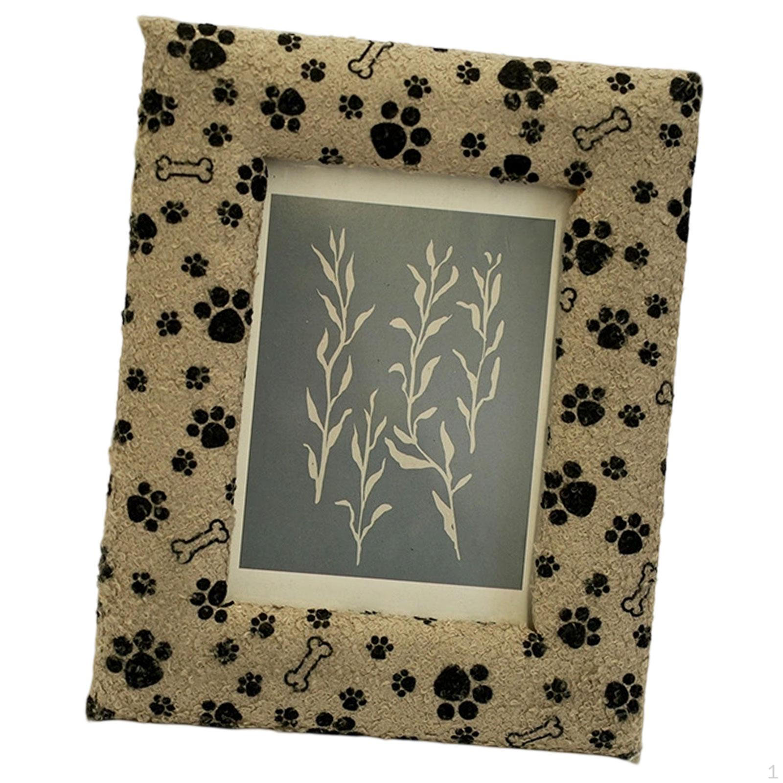 

Удобная фоторамка в качестве подарка на новоселье, держатель для фотографий, домашний акцент для офисной тумбочки 20.5cmx25.5cm хаки