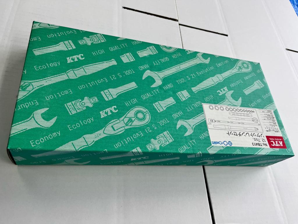Kyoto Werkzeugmaschinenschlüssel 19 TB413 (KTC) 12,7 mm (1/2 Zoll) Set, Teile,