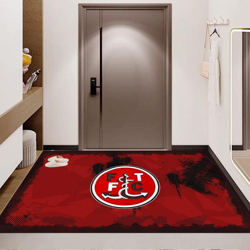 Flamengo FC Anchor Crest Print Area Rug Brazilian Football Club Non Slip Living Room Bedroom Gaming Floor Mat Soccer Fan Home Decor Rug
