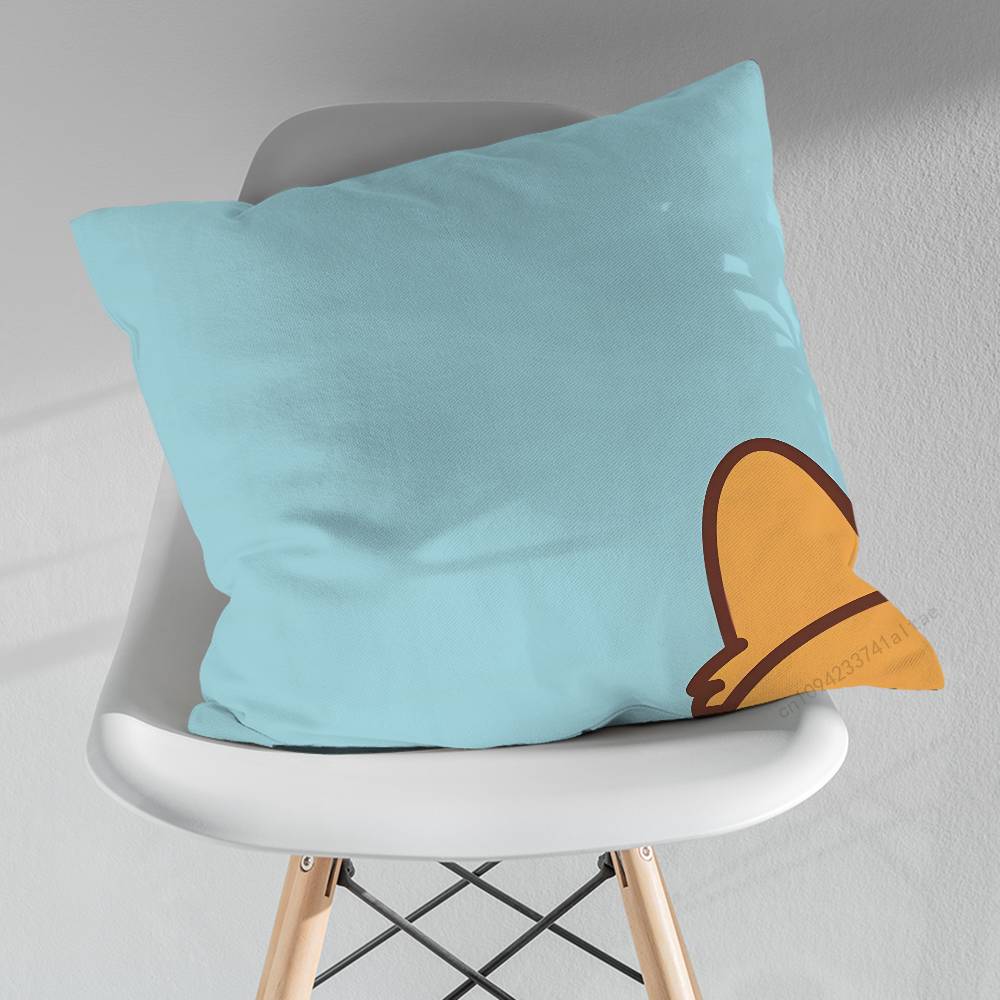 Cute Corgi Puppy pillow over living room sofa cushion cover home decoration bedroom room bed pillow cover