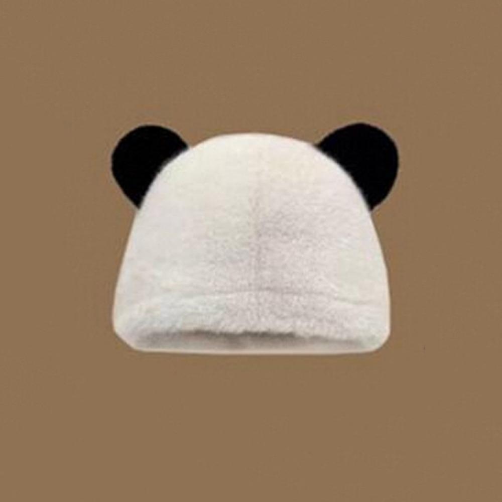 With Ear Lovely Women s Cap 8 Color Women s Winter Hat High Quality Plush Cute Bear Ear Beanie 8