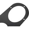 Rear Bumper Diffuser Panels, Pack of 2 Universal Aluminium Alloy Car Rear Bumper Race Air Diversion Diffuser Panel Car Styling Part with Screw