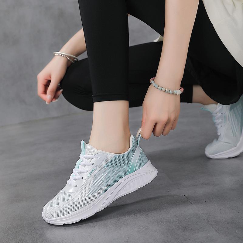 Fashion Shoes Woman Outdoor Tennis Shock-absorbing Running Sports Lightweight Platform Training Wear-resistant Casual Jogging Shoes